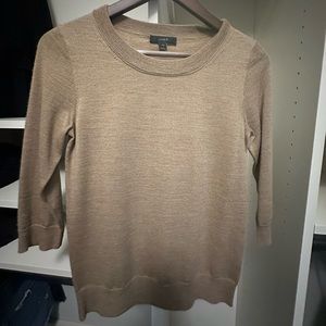 JCREW 3/4 SLEEVE SWEATER SIZE XS